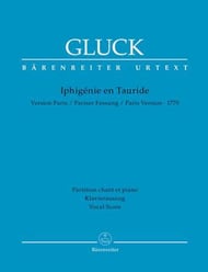 IPHIGENIE EN TAURIDE Archive VOCAL SCORE cover